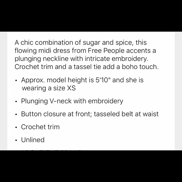 Free People Dress - Picture 4 of 4